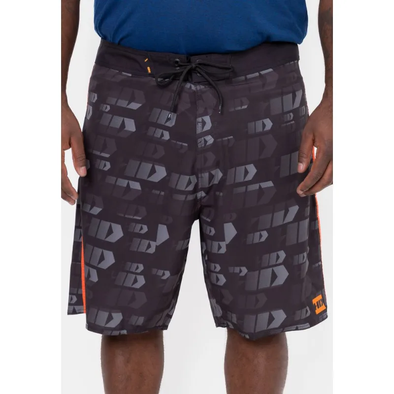Boardshort HD Plus Size Sucess Preto - 52