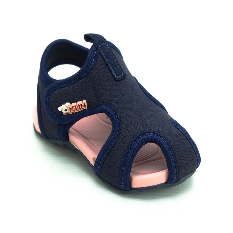 Sandália Infantil Menina Klin Like - Marinho