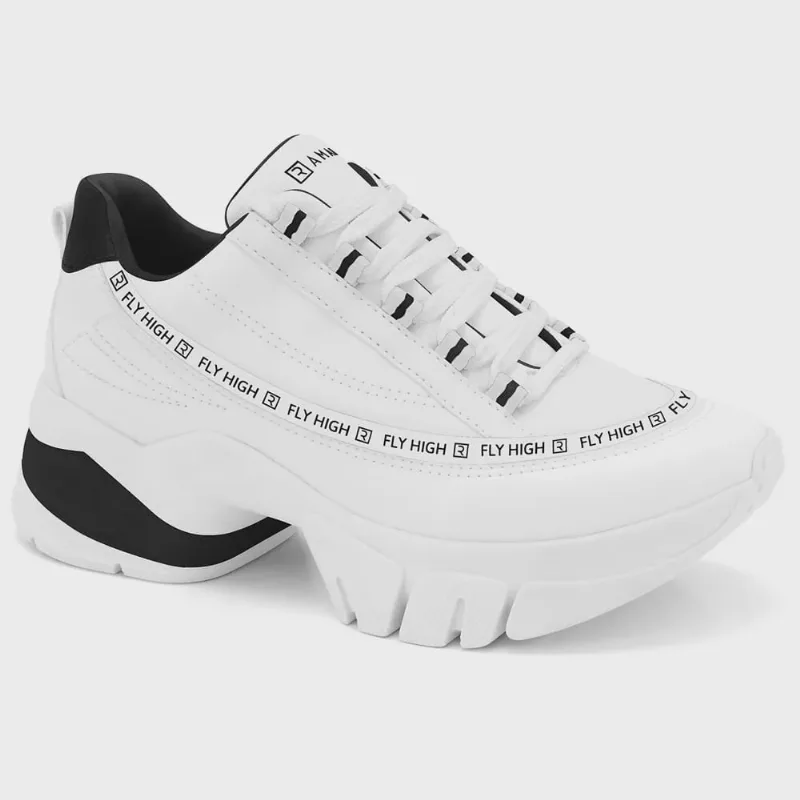 Tênis Feminino Chunky Fly High Branco Ramarim 2380104-0015