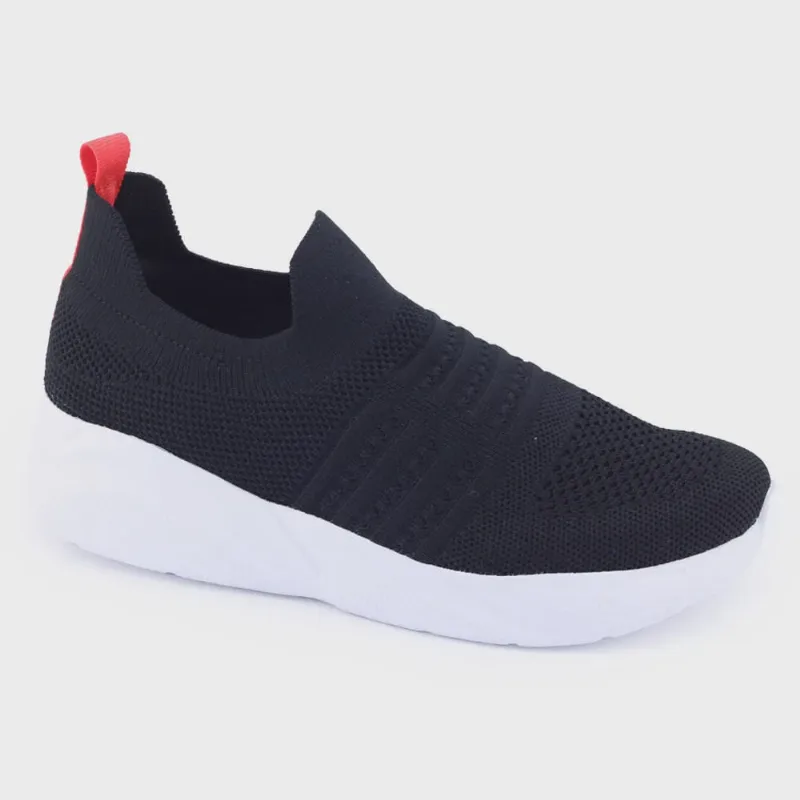 Tênis Ramarim Casual Feminino 22-88131 slipon Knit sem meia