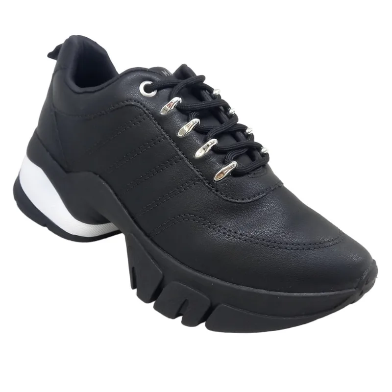 Tênis Ramarim Original Feminino Plataforma Chunky Confortável Macio Leve Ajuste em Cadarço