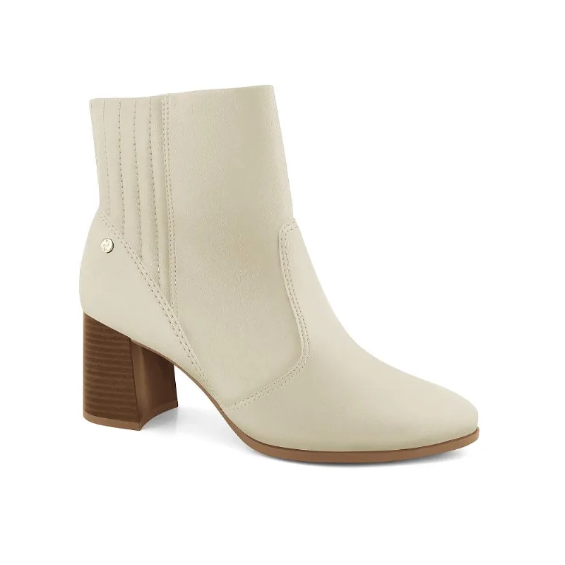 Bota Ramarim Casual Feminino Bege 034