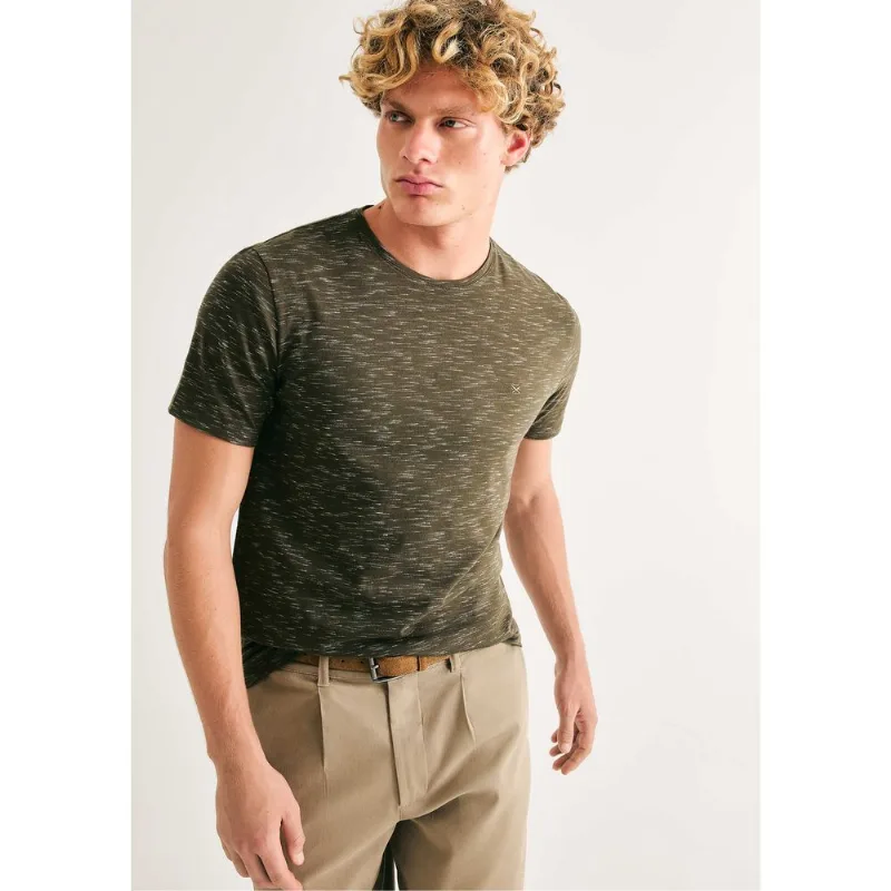 Camiseta Básica Masculina Em Malha Jet - Verde M