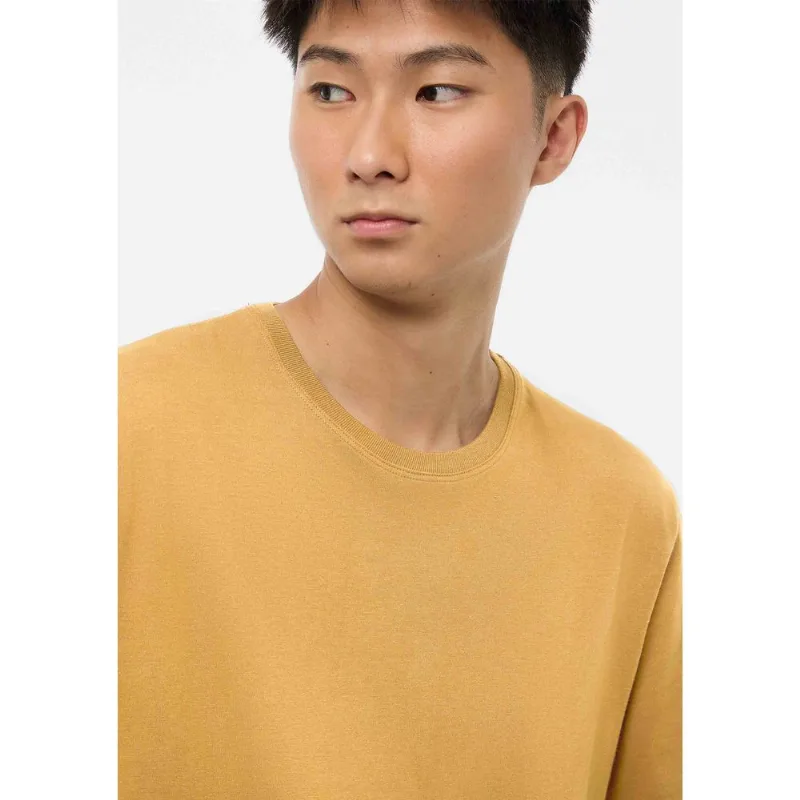 Camiseta Básica Unissex Manga Curta Regular World - Amarelo M