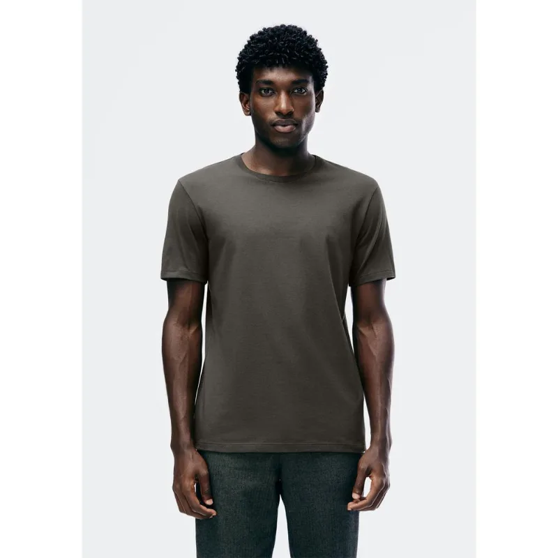 Camiseta Básica Masculina Manga Curta Em Malha H+ - Verde M