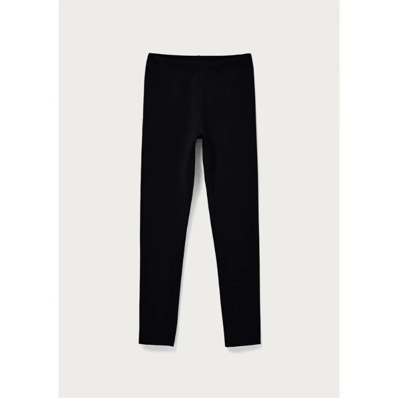 Calça Legging Básica Infantil Menina Tradicional - Preto 010