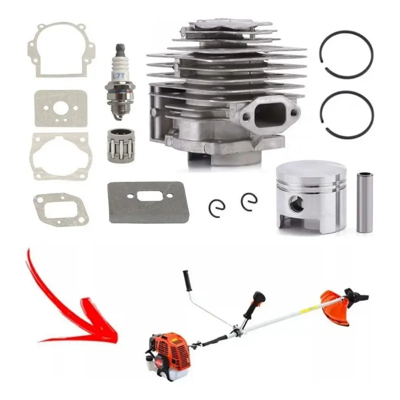 3x Kit Cilindro Pistão Junta Pino Anel Para Yamasaki Ry52 52