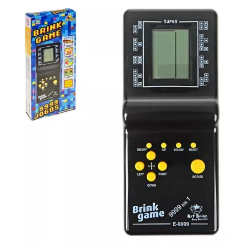 Mini Game Brink Game 9999 Em 1 Portátil - Inmetro - 3+ Anos