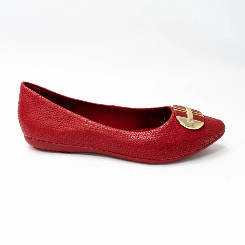 Sapatilha Bottero 316106 6 Couro Rouge