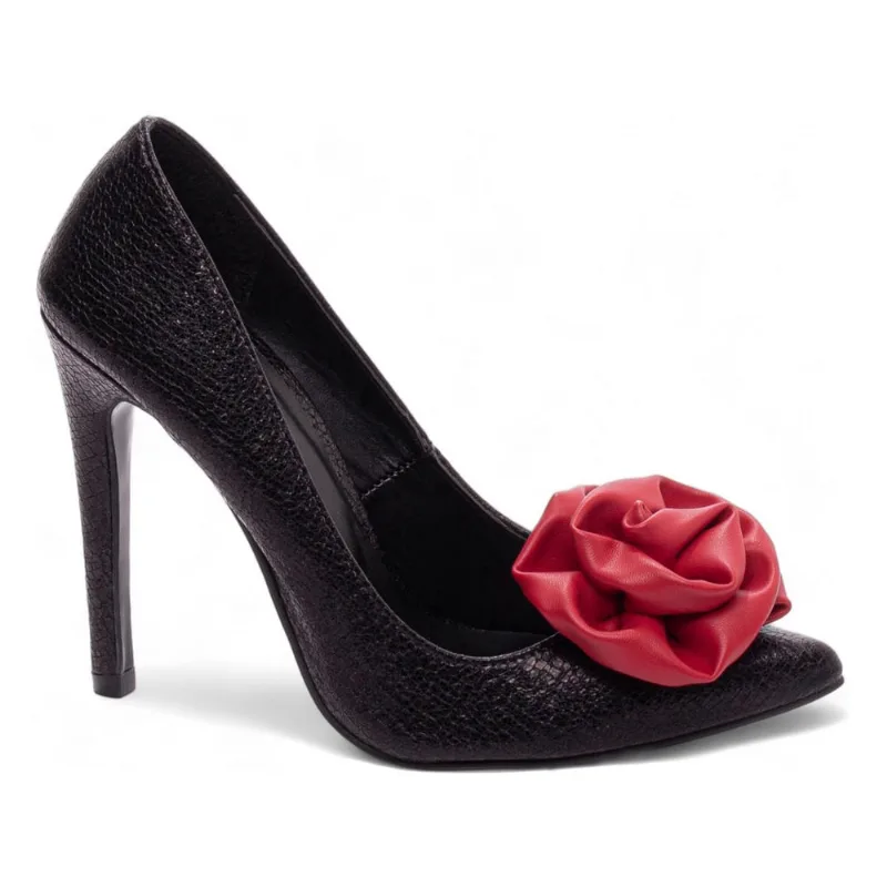 Sapato Scarpin Salto Alto Stiletto Bico Fino Feminino 12 cm Rosa Torricella