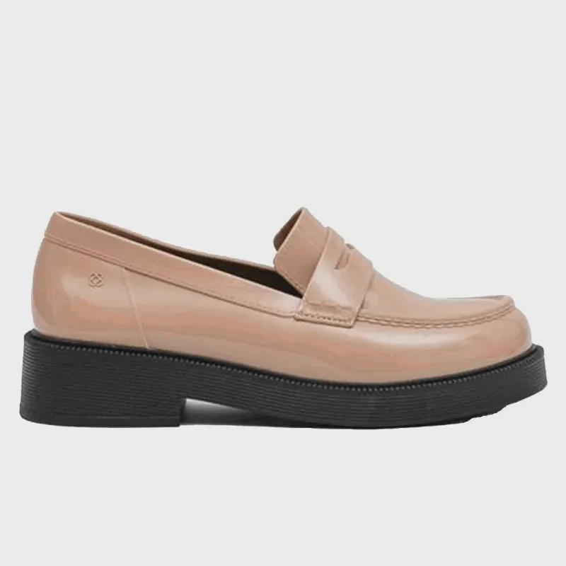 Mocassim Loafer Feminino Boss Mocca Preto Petite Jolie PJ7234