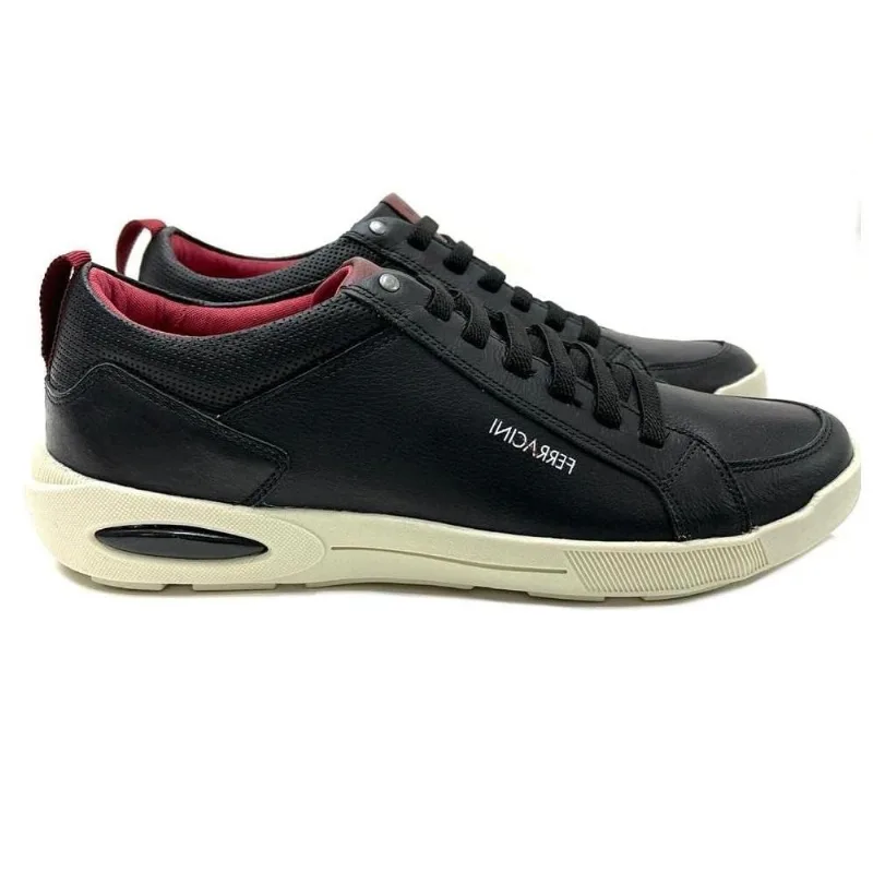 Tênis Ferracini Pulse Conforto Estilo Preto 041
