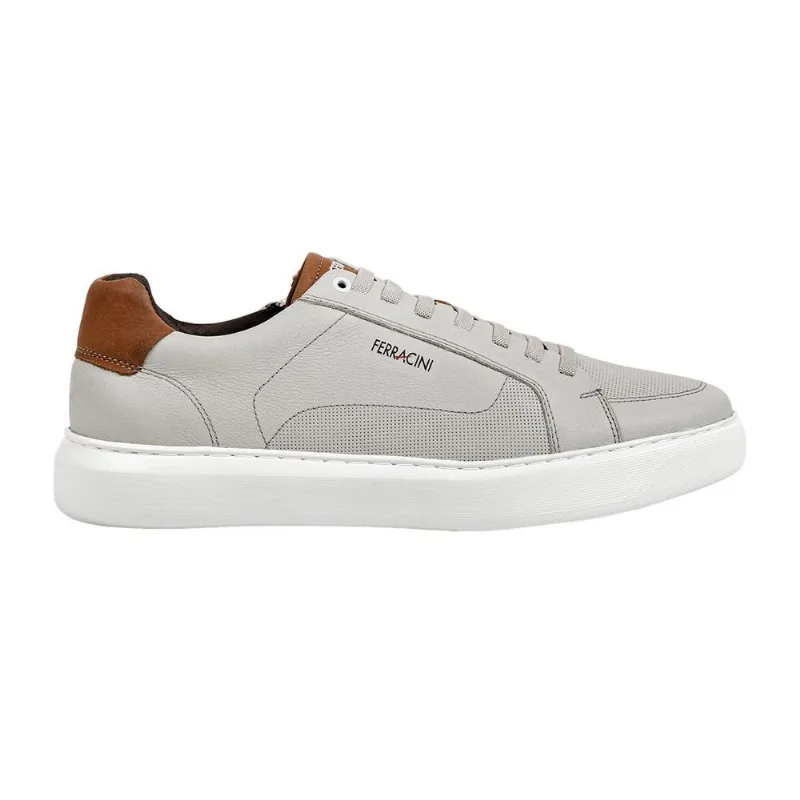 Sapatenis Ferracini Easy Cinza Claro 043