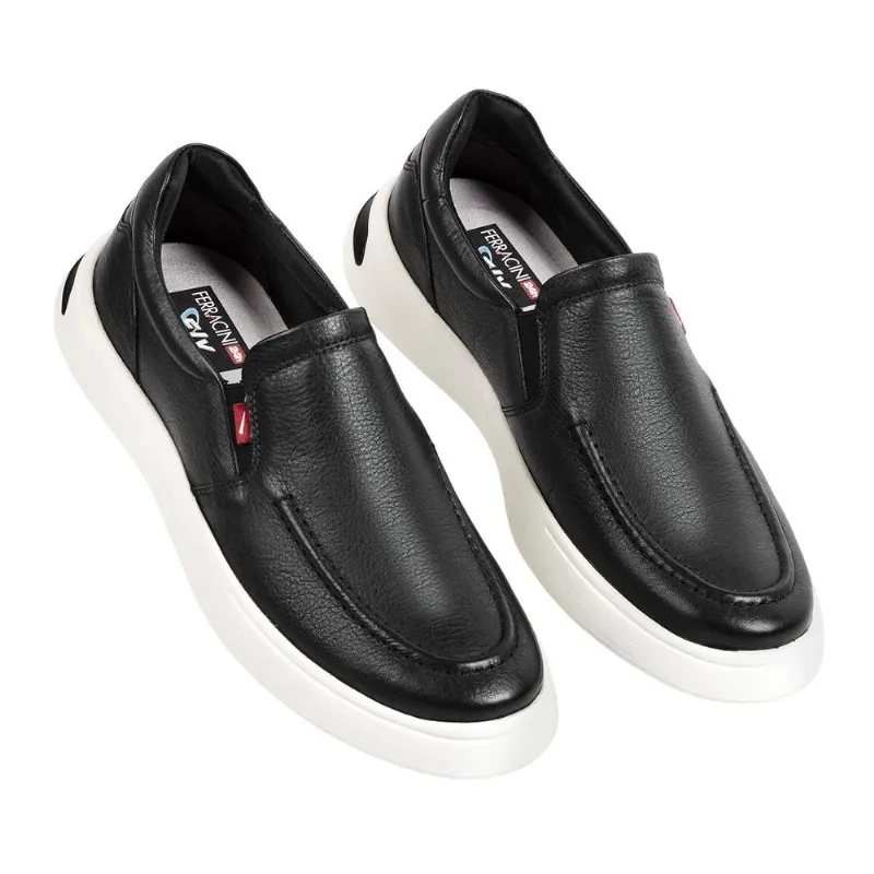 Sapatenis Ferracini Buzios Ref 8960-652a Preto 043