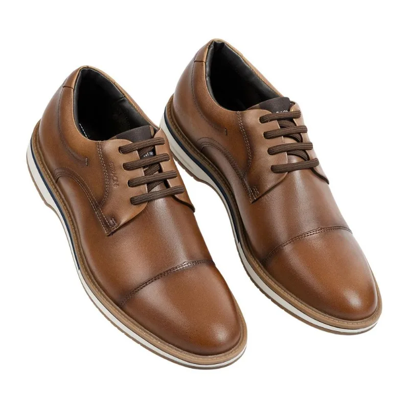 Sapato Ferracini Firenze Lux Marrom Claro 041