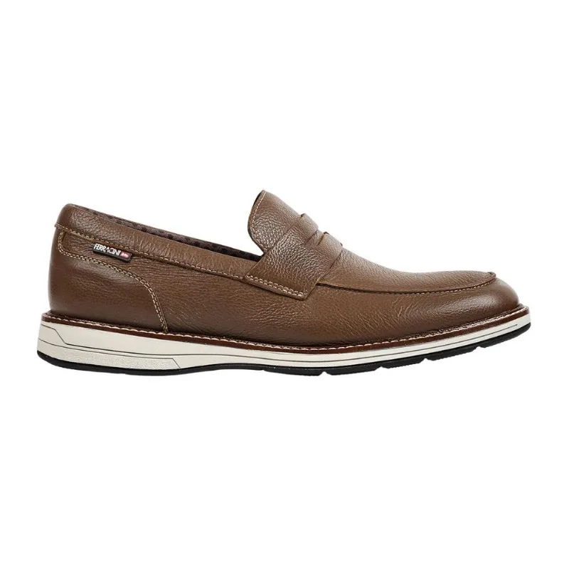 Sapato Ferracini Easy Kingston Ref 6154-675i Marrom 042