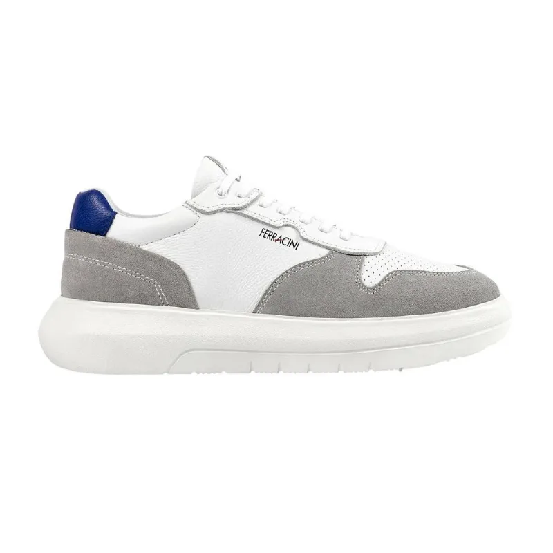 Sapatenis Ferracini Easy Ref 8287-695e Branco/cinza 042