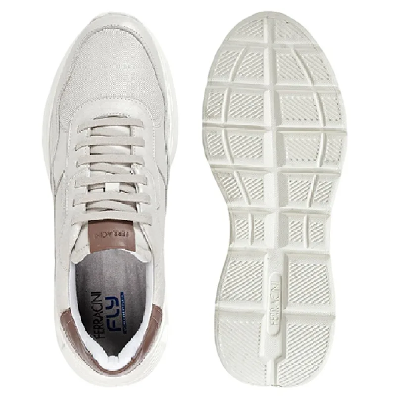 Sapatenis Ferracini Speed Couro Branco Off 41
