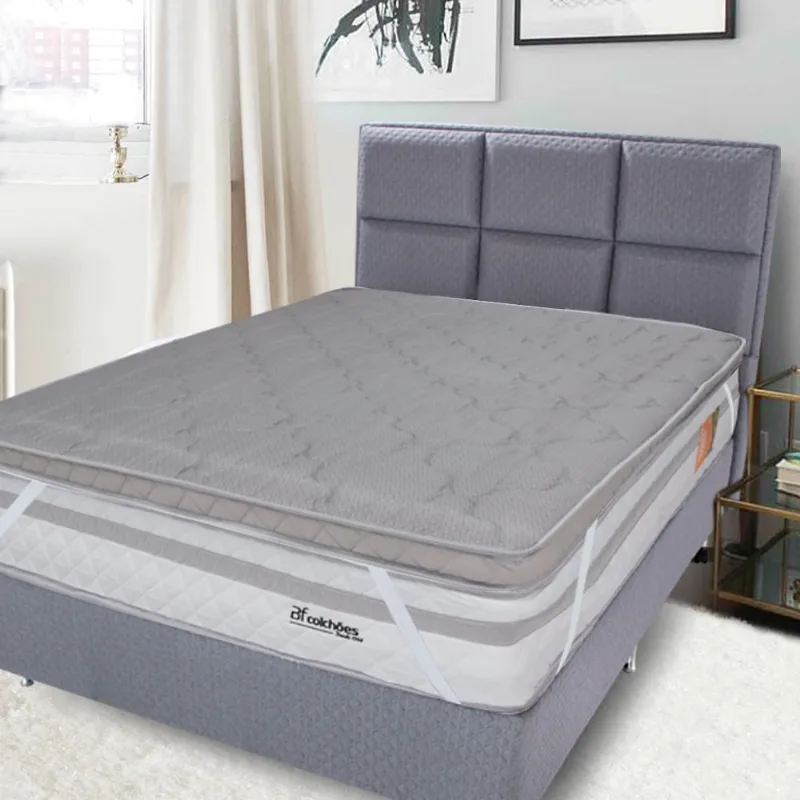 Pillow Top King Espuma D45 Firme 193x203x5cm - bf Colchões