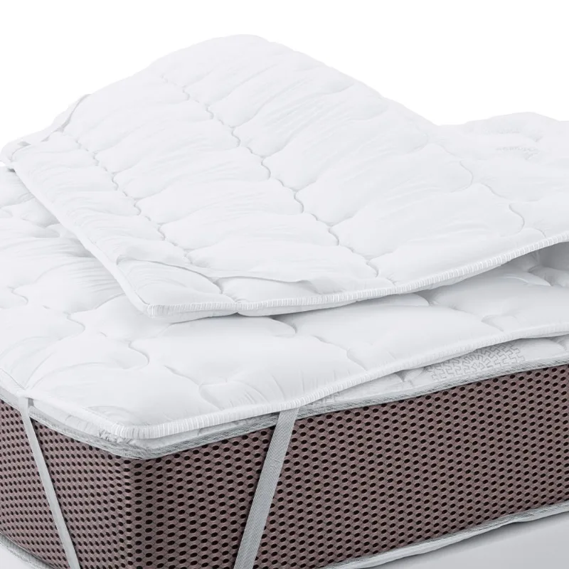 Pillow Top Queen de Espuma D20 Percal 180 Fios Algodão Hipoalergênico com Elástico 158x198cm bf Colchões