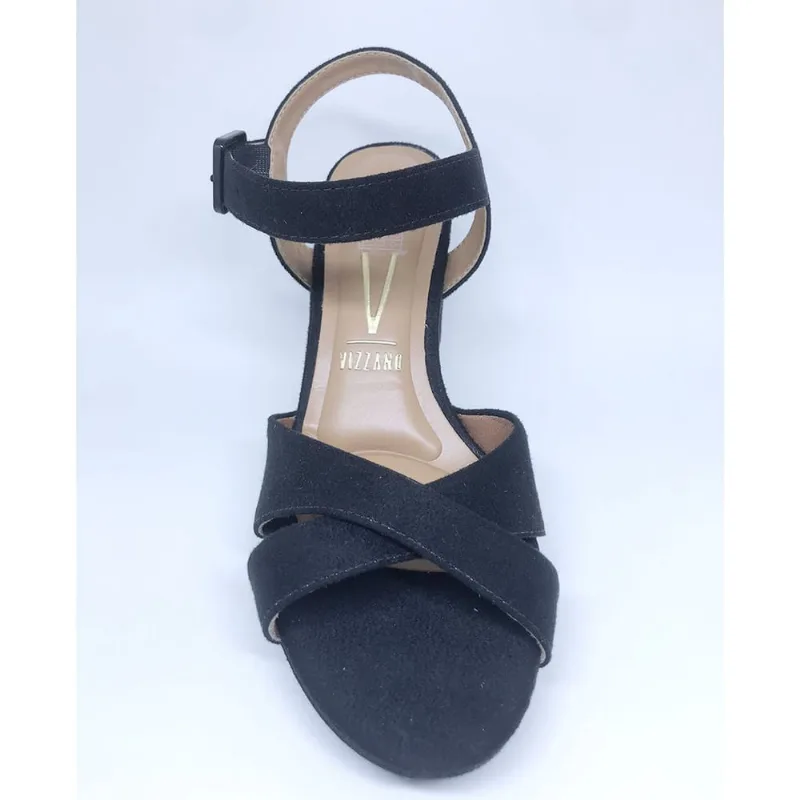 Sandália Vizzano Camurça Feminino Preto
