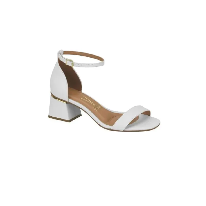 Sandalia Vizzano Salto Bloco Baixo Ref 6428.104.7286 Branco 037