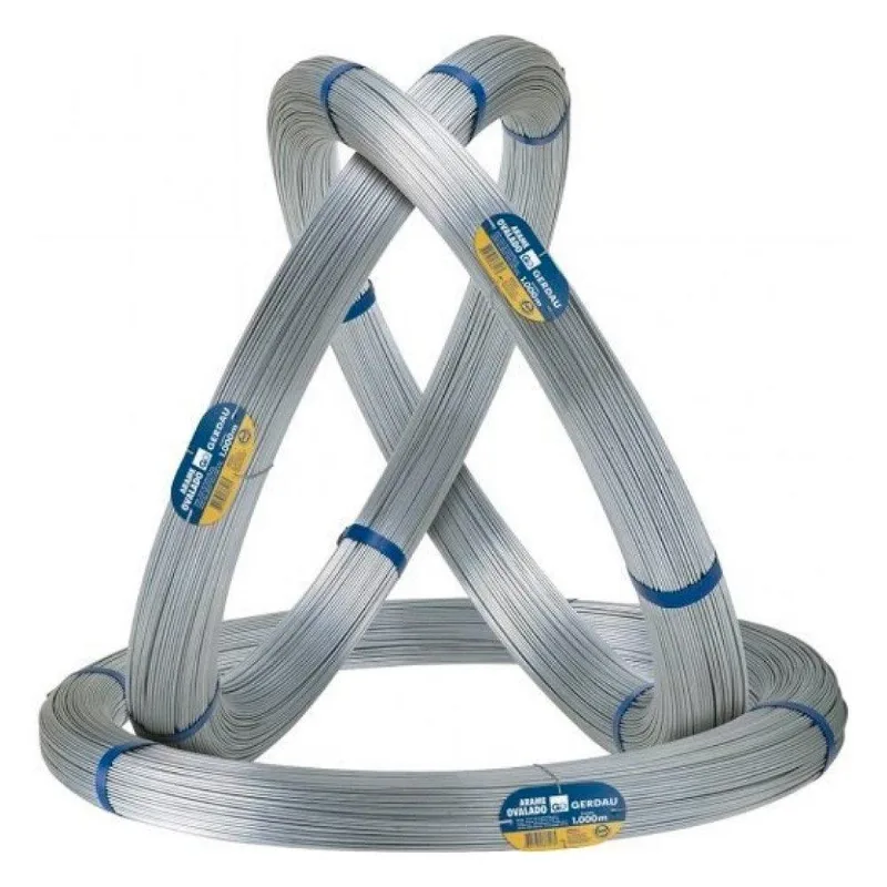 Arame Liso Ovalado Gerdau 16 X 14 700kgf 1000m