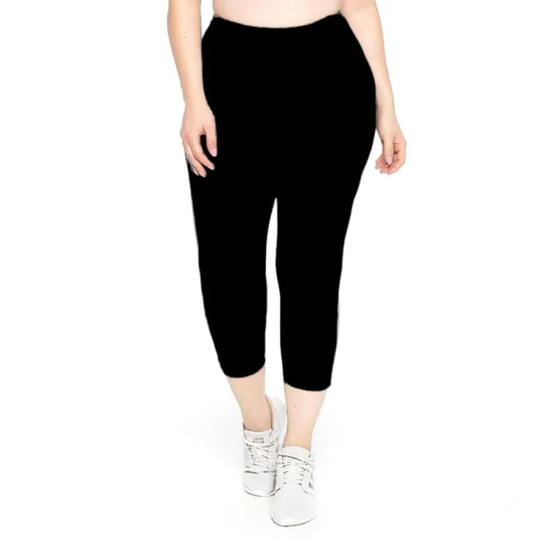 Calça Corsário Trinys Plus Size Básica A-791 - Trinys - Moda