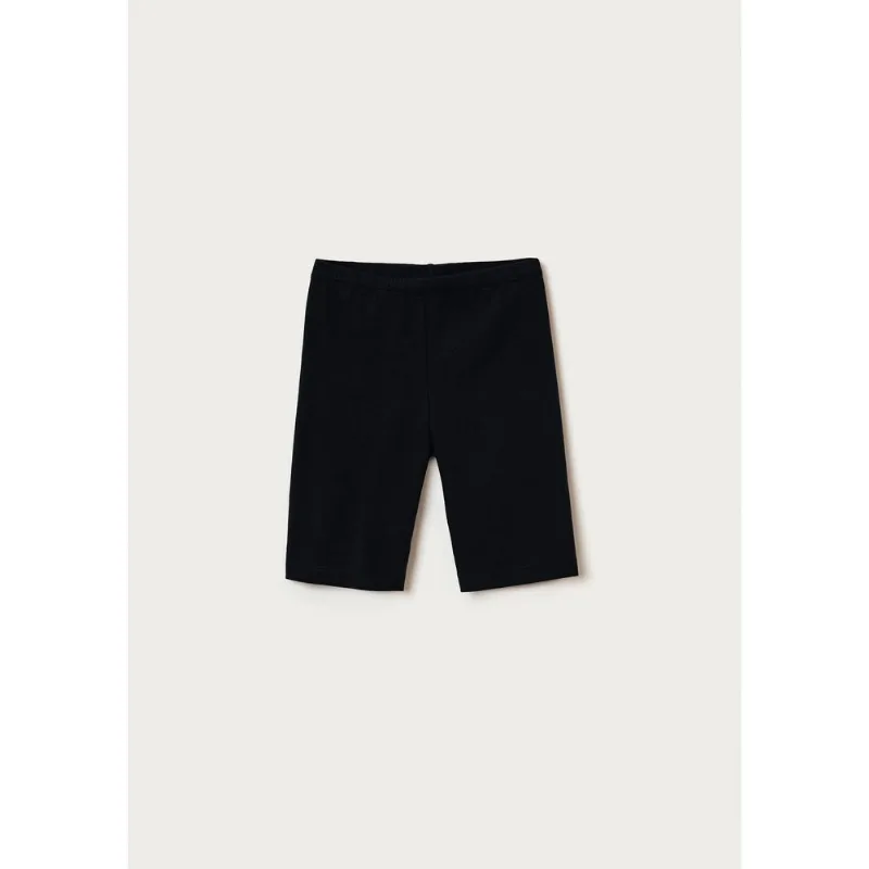 Bermuda Básica Infantil Menina Ciclista - Preto 002