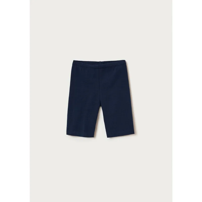 Bermuda Básica Infantil Menina Ciclista - Azul 002