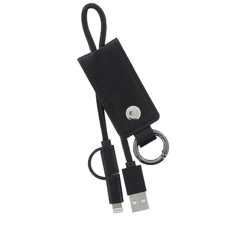 Cabo USB Stz 2 em 1 Preto