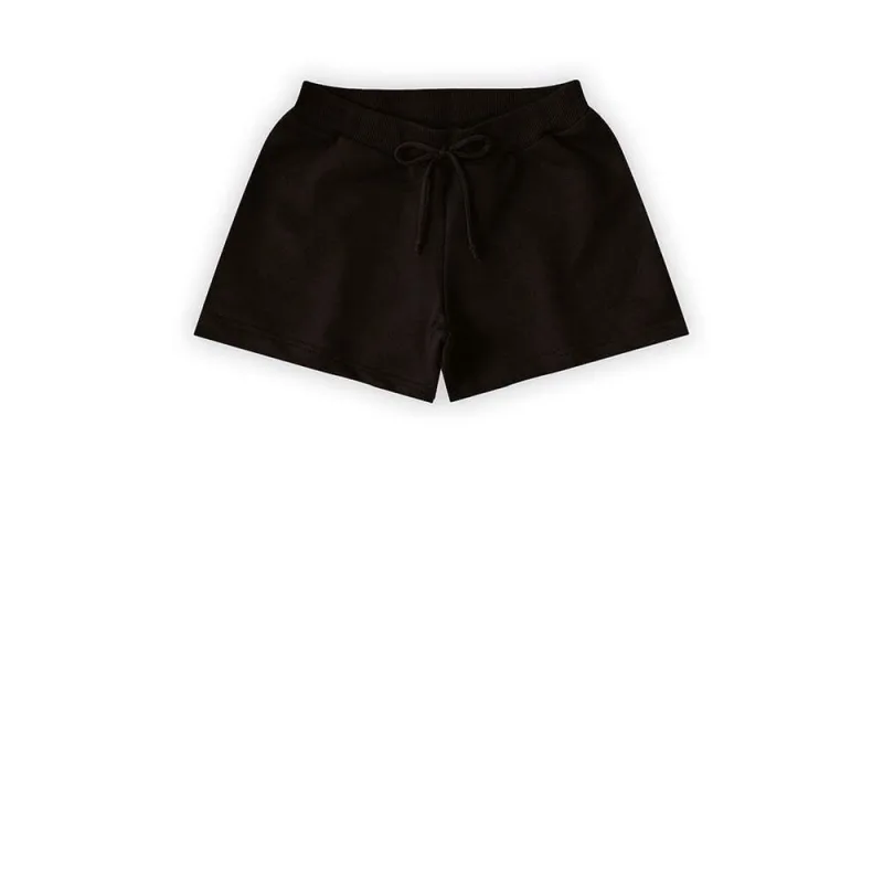 Short Infantil Cintura Alta Marisol Algodão Preto - Não Disponível - Moda