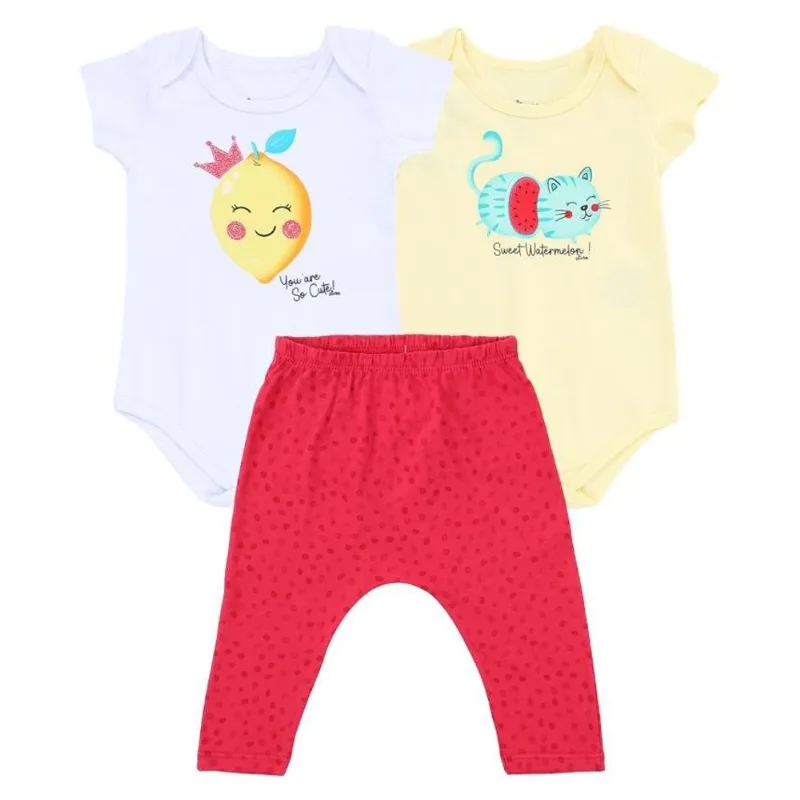 Conjunto Elian 3 Peças Elian RN Colorido 1183623 (MP)