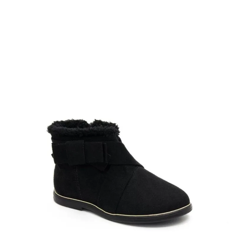 Bota Infantil Cano Curto Molekinha Camurça Preto 2706.200