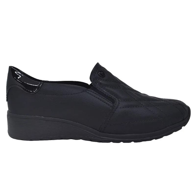 Tênis Feminino Slip On Casual Kolosh C2290 Preto