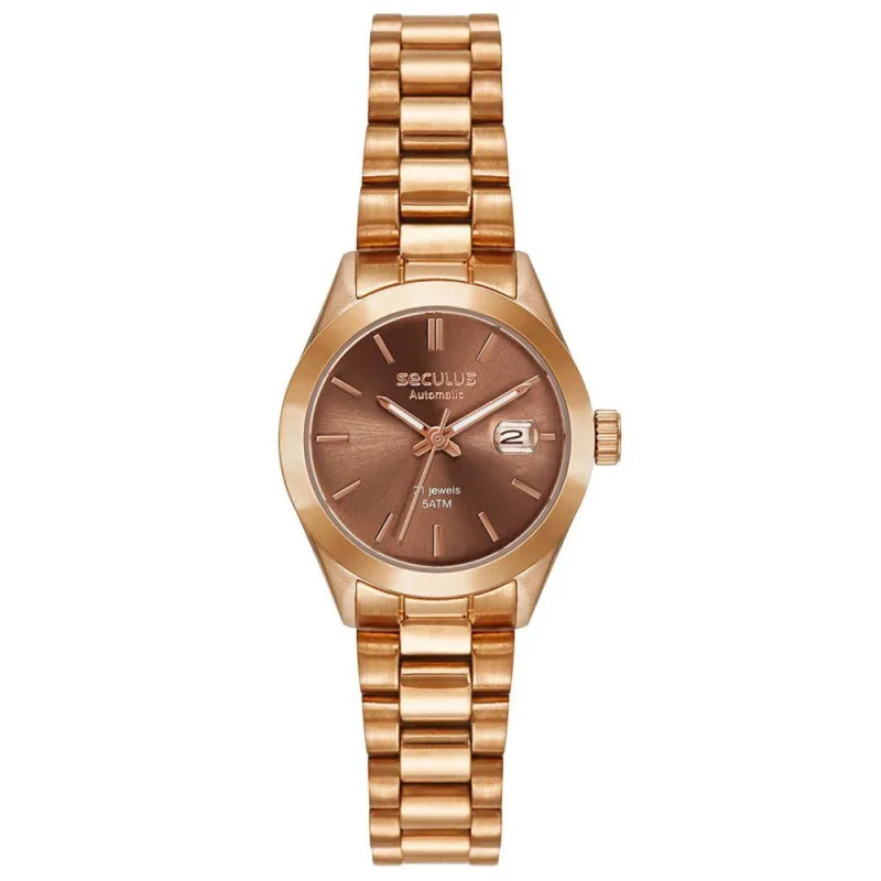 Relógio Seculus Feminino Automático 44292lpsvra2 - Seculus