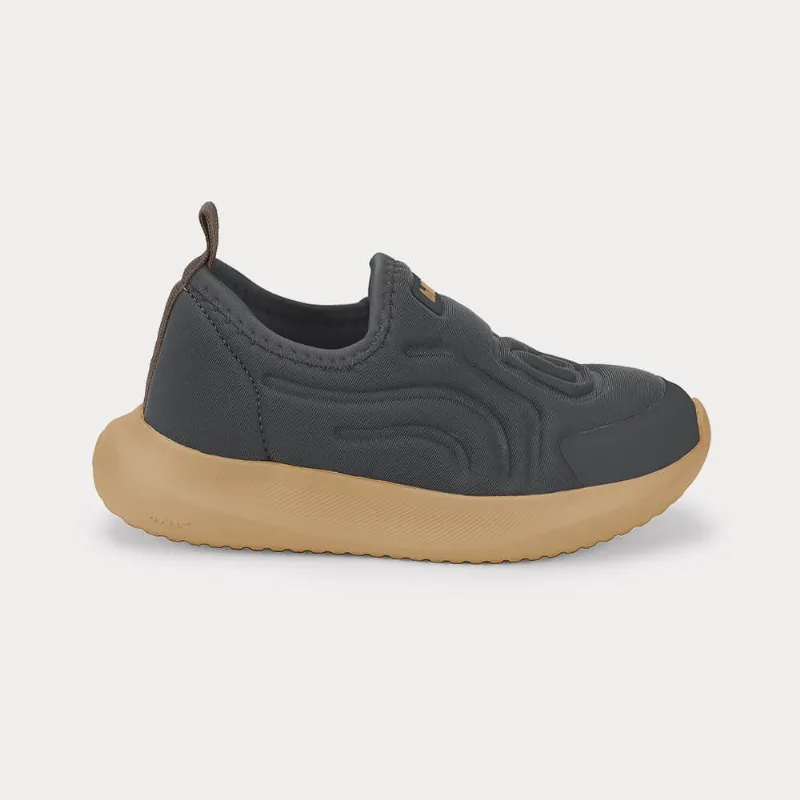 Tênis Infantil Bibi Flash Cinza com Marrom 26