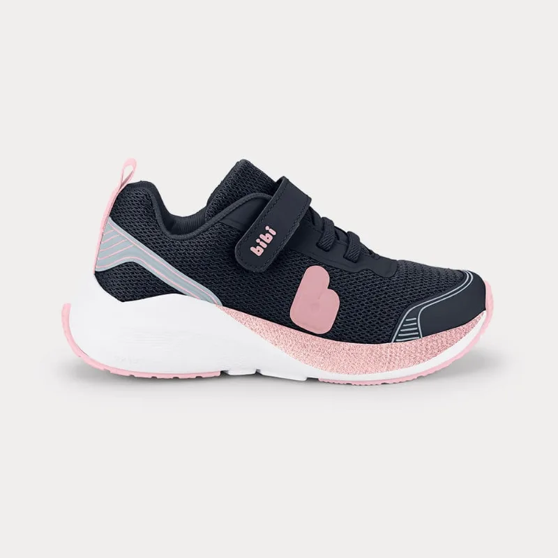 Tênis Infantil Bibi High School Azul com Rosa 36