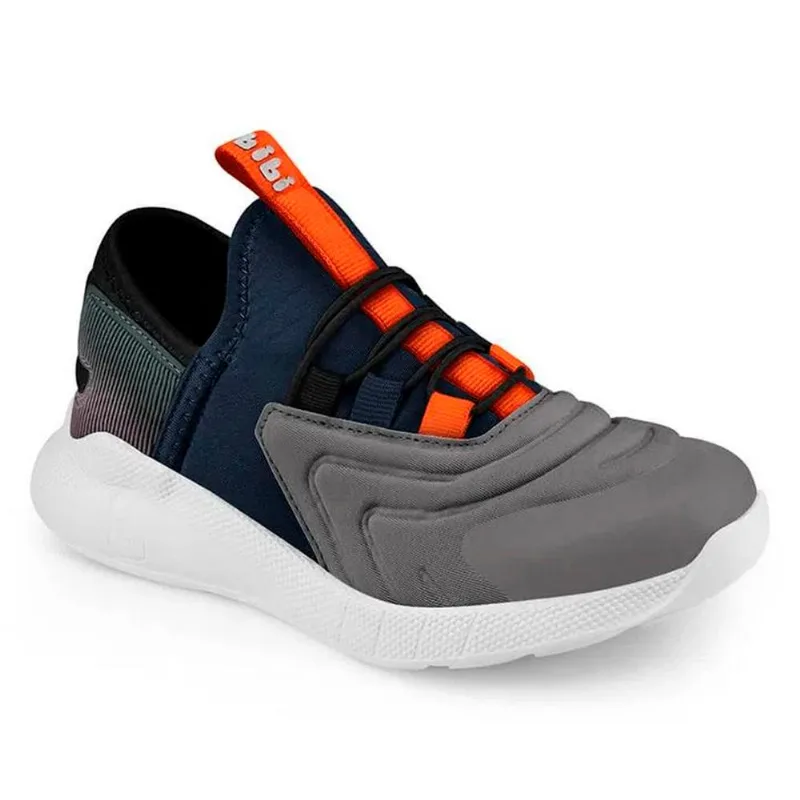 Tênis Infantil Masculino Bibi Evolution Cinza 1053276 - 26
