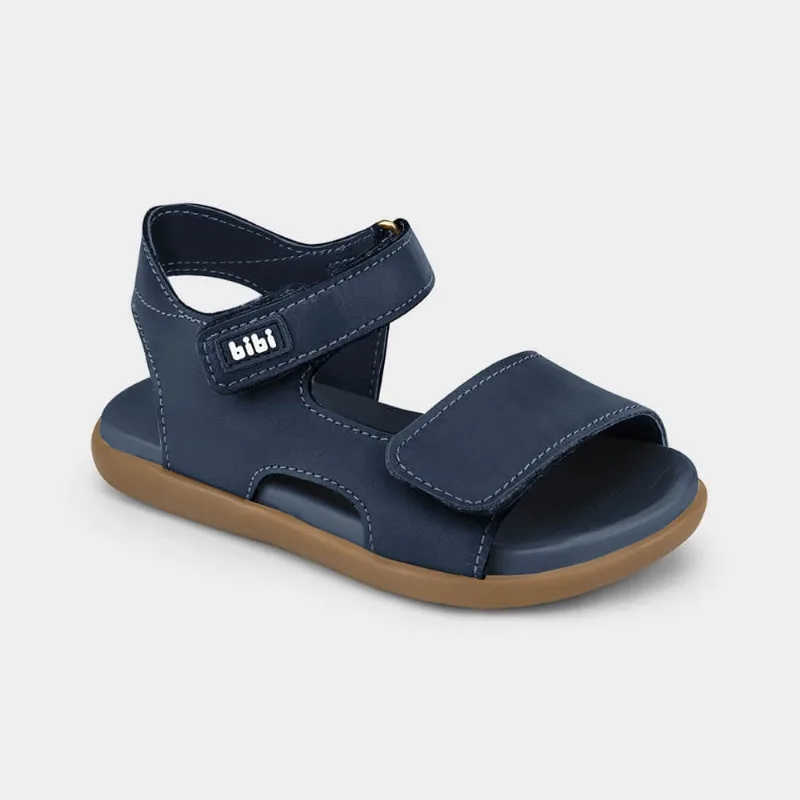 Sandália Infantil Bibi Baby Soft II Azul Naval 21