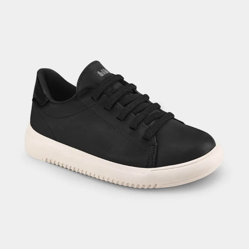 Sapatênis Infantil Bibi New Way Preto de Couro 29