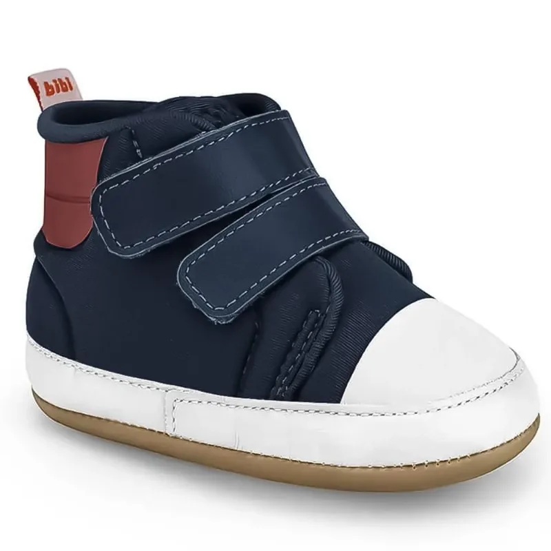Tênis Abotinado Baby Afeto Joy Bibi Naval 1124224 21