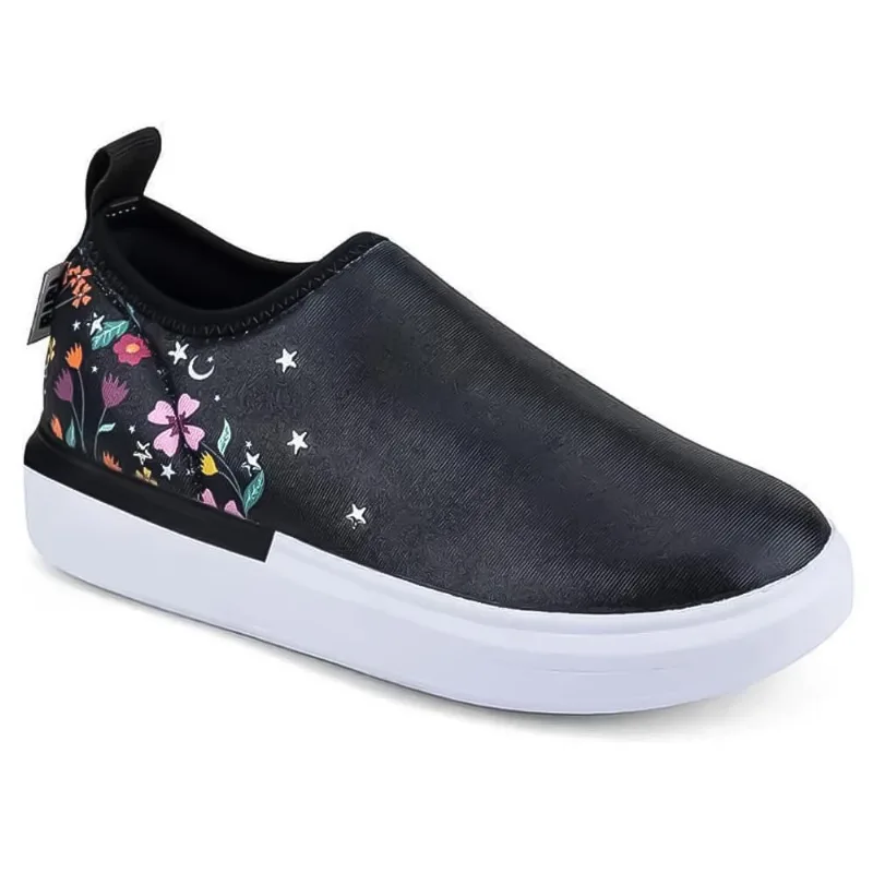 Tênis Infantil Bibi Glam Floresta Encantada Preto 1109213 34