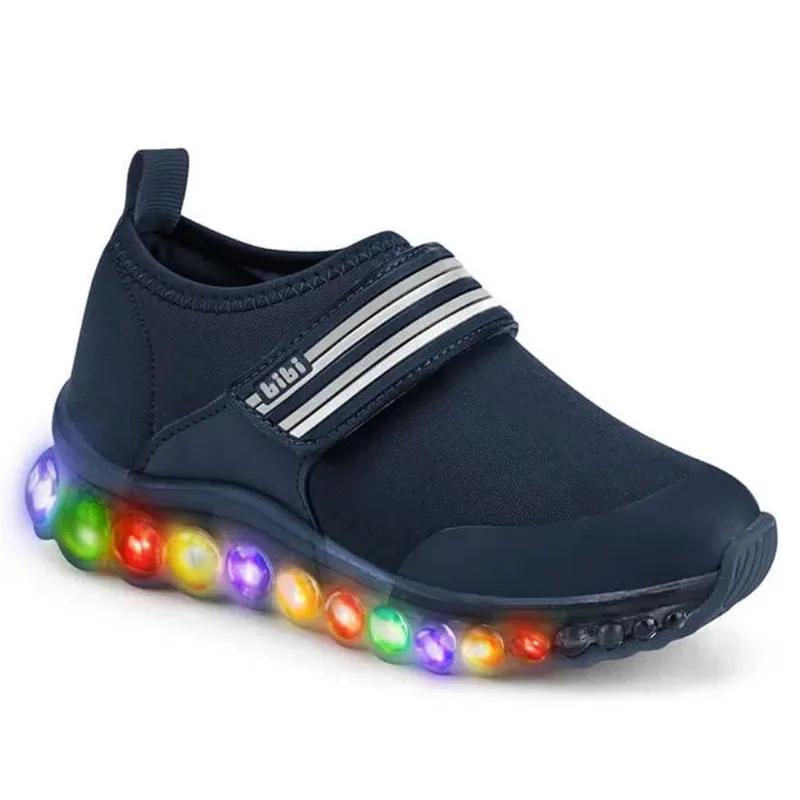 Tênis Infantil De Luz Bibi Roller Celebration Marinho 1079234 - 30