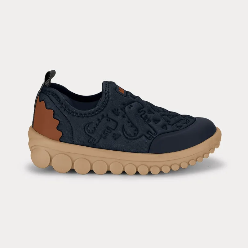 Tênis Infantil Bibi Roller 2.0 Azul de Dinossauro 24