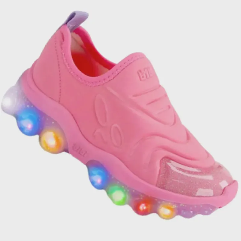 Tenis Infantil De Luz Bibi Roller Celebration 2.0 Nrc-02 Meninas