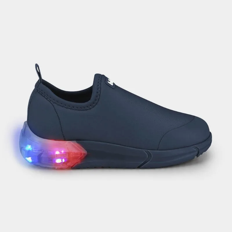 Tênis Infantil de Luz Bibi Space Azul Naval 24