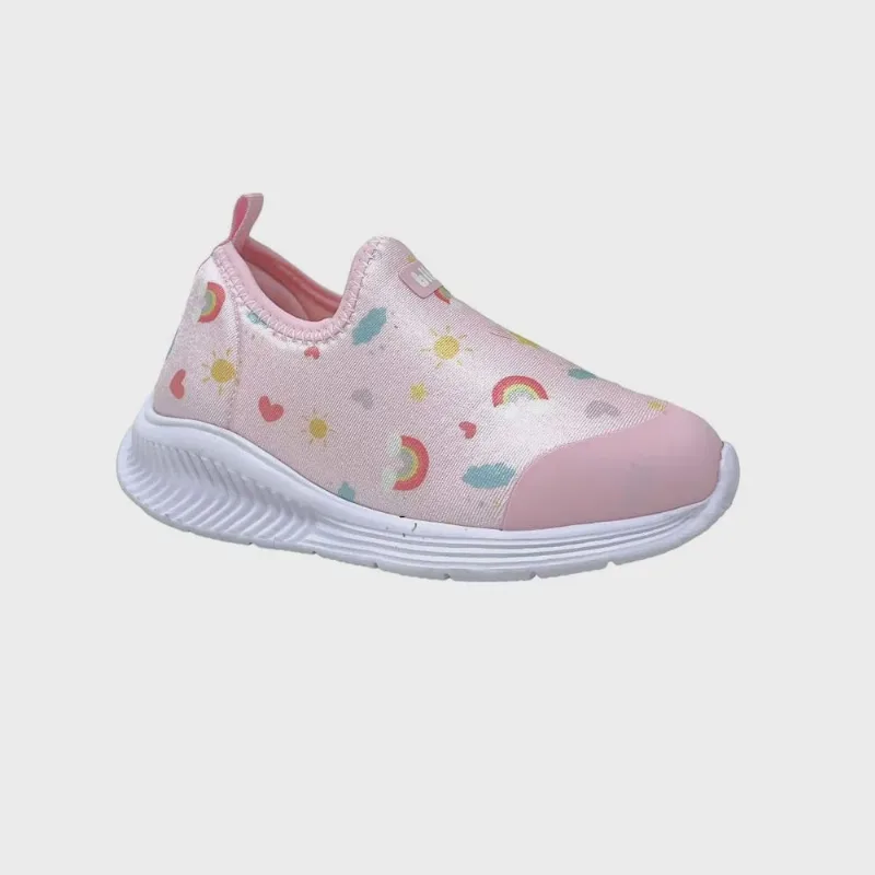 Tênis Infantil Bibi Fly Baby ii Estampados lycra 1186173