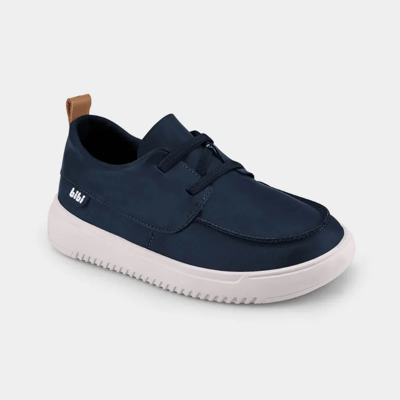 Tênis Infantil Bibi New Way Azul de Couro 29 - Calçados Bibi