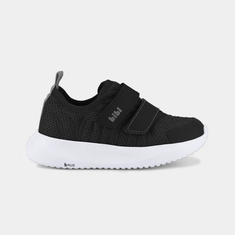 Tênis Infantil Bibi Flash Preto e Grafite 26 - Calçados Bibi
